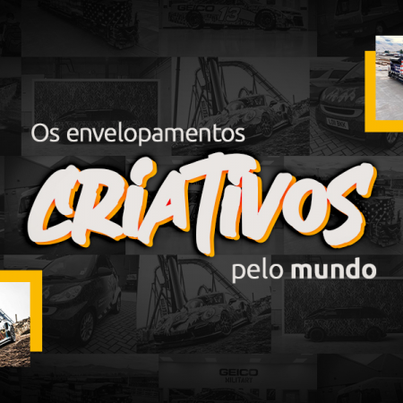 Os envelopamentos criativos pelo mundo